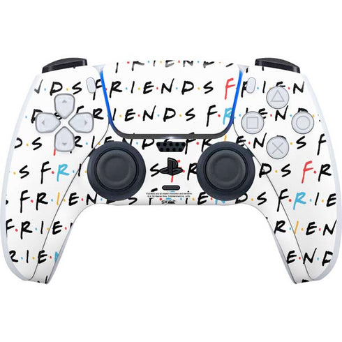Warner Bros FRIENDS Pattern PS5 Controller Skin